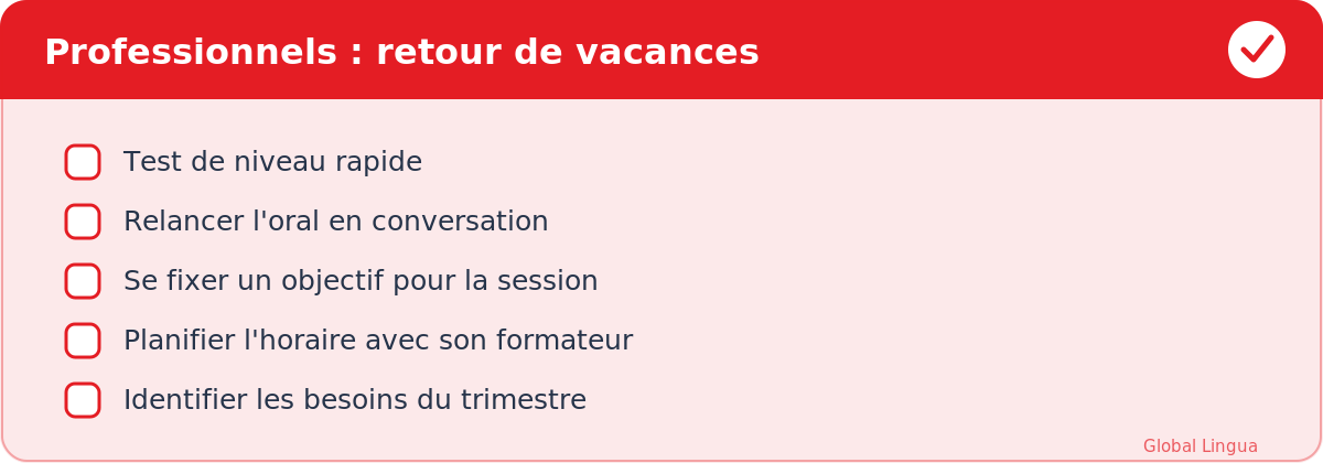 to do pour les professionnels